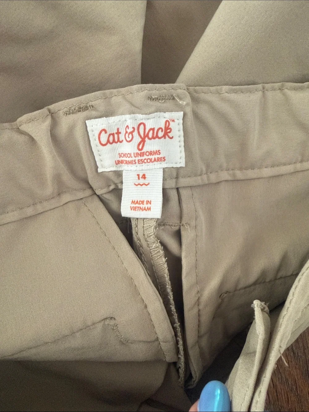 Boys dry fit Chinos in Black, Khaki, and Tan-school uniform
